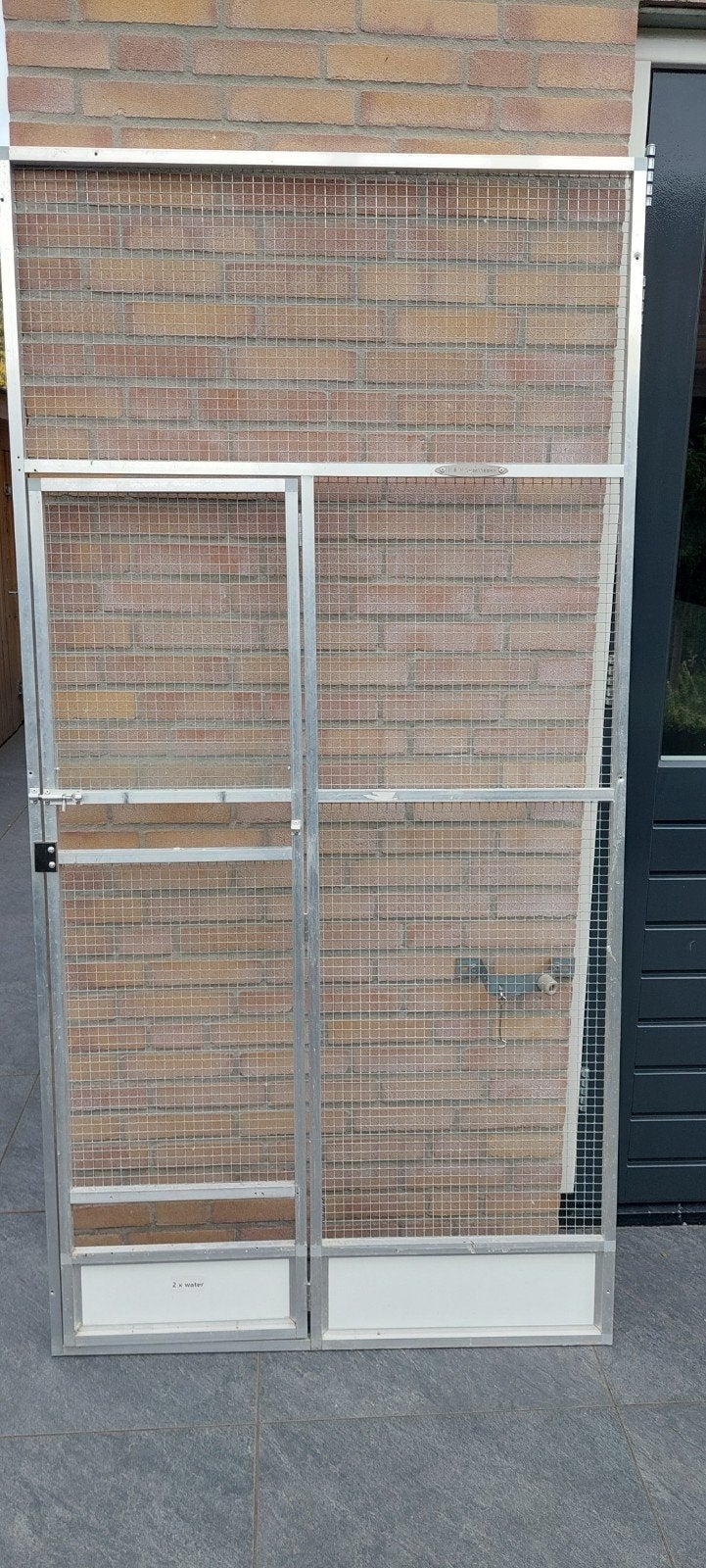 voliere deel, Dieren en Toebehoren, Ophalen, Gebruikt, Aluminium, Volière