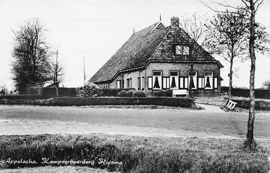 703-027-011 Appelscha Kampeerboerderij Haisma, Ophalen of Verzenden, Voor 1920, Friesland