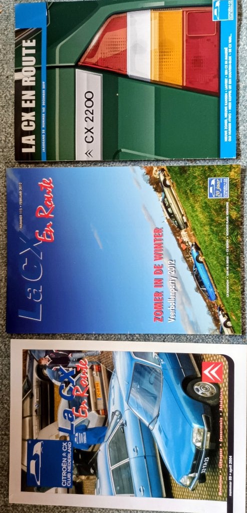 Citroën CX literatuur, Ophalen, Gelezen, Citroën, Diverse auteurs
