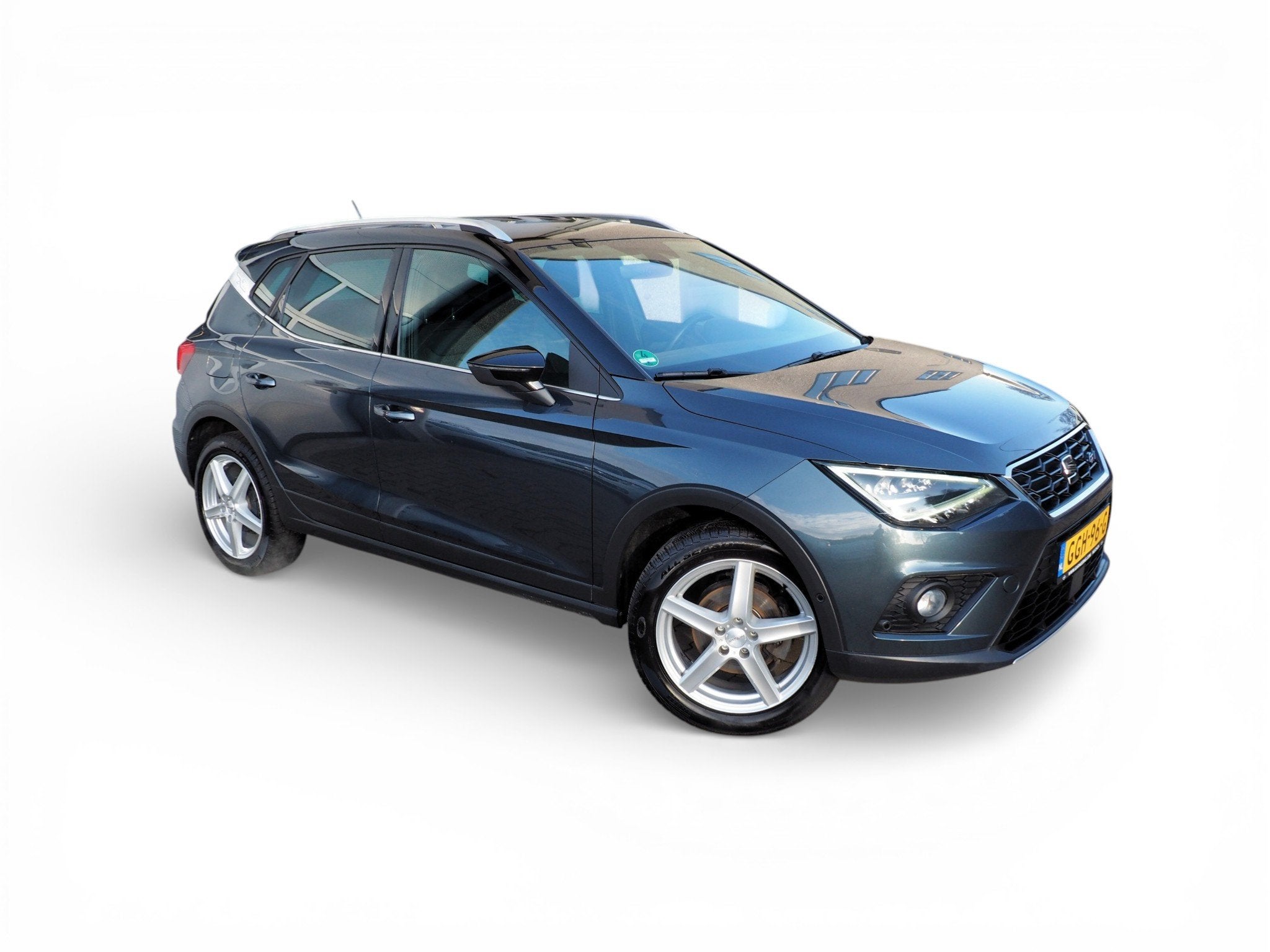 SEAT Arona FR 1.0 TGI Business Intense LUXE! NAVI STOELVERW., Auto's, Voorwielaandrijving, Gebruikt, CNG (Aardgas), Origineel Nederlands