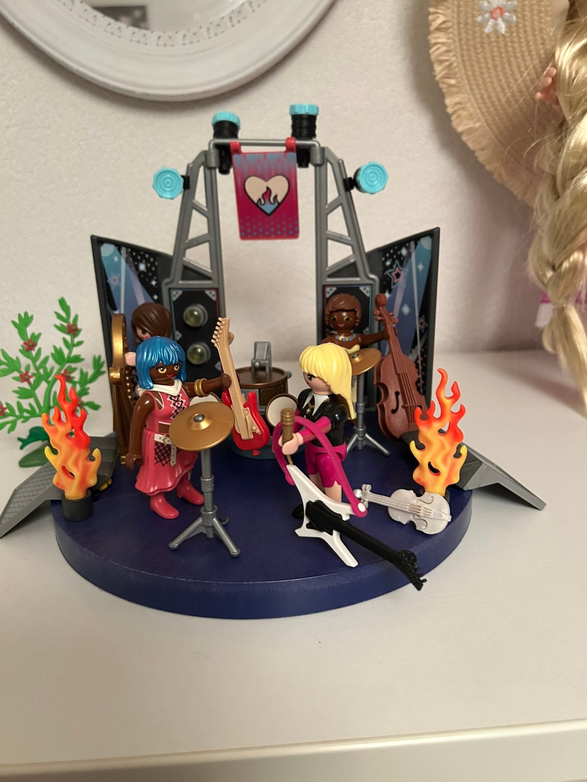 Rock band playmobil, Ophalen of Verzenden, Zo goed als nieuw