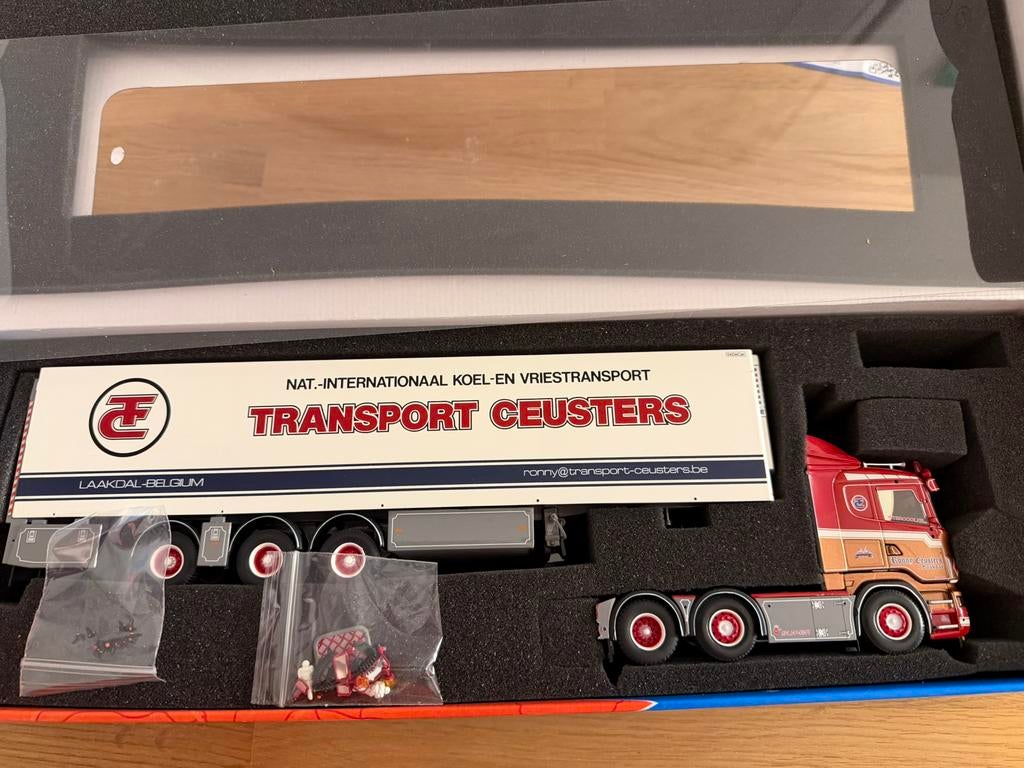 Tekno scania ronny ceusters nieuw, Ophalen of Verzenden, Nieuw, Bus of Vrachtwagen, Tekno