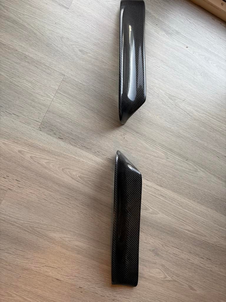 Bmw Carbon look sierlijsten front splitters, Auto-onderdelen, Carrosserie en Plaatwerk, Ophalen of Verzenden, Gebruikt, Voor, Universele onderdelen