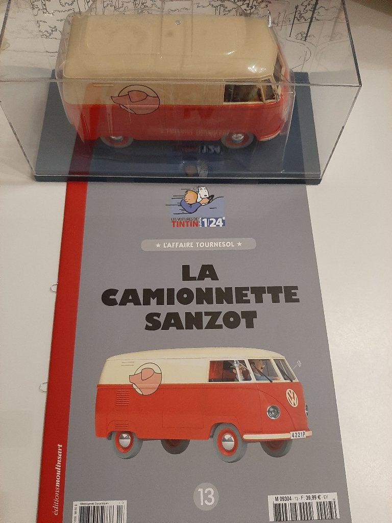 De bestelwagen van Sanzot 1/24, Hobby en Vrije tijd, Modelauto's | 1:24, Ophalen of Verzenden, Nieuw