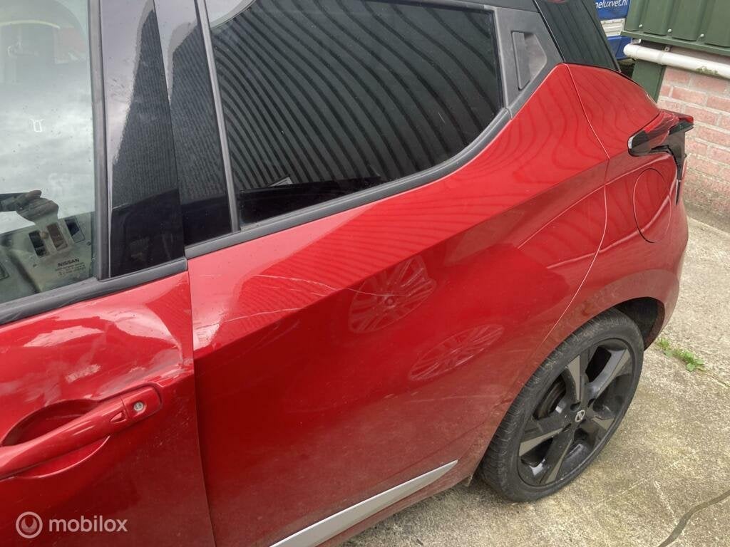 Achterdeur links met ruit Nissan Micra V ('17-'19), Auto-onderdelen, Gebruikt, Deur, Ophalen of Verzenden, Achter