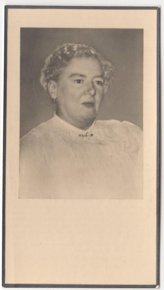 Johanna M.J. Knuppel 1884 Alkmaar + 1950 Alkmaar, 66 jaar, Verzamelen, Verzenden