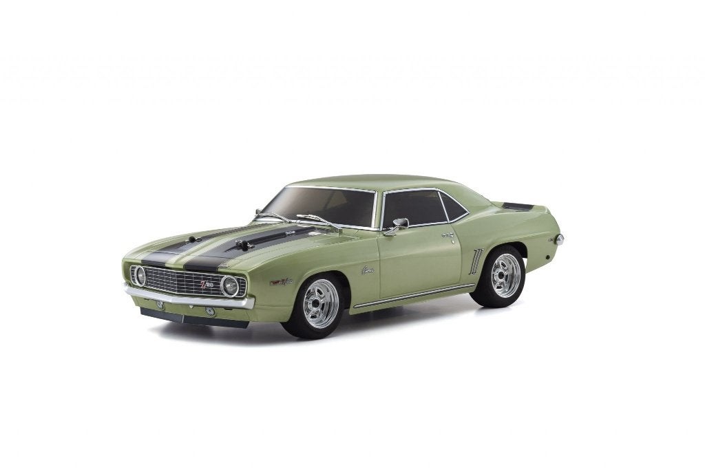 Kyosho Fazer MK2 Chevy Camaro Z28 1969 Frost Green 1:10, Elektro, Nieuw, Ophalen of Verzenden, Schaal 1:10