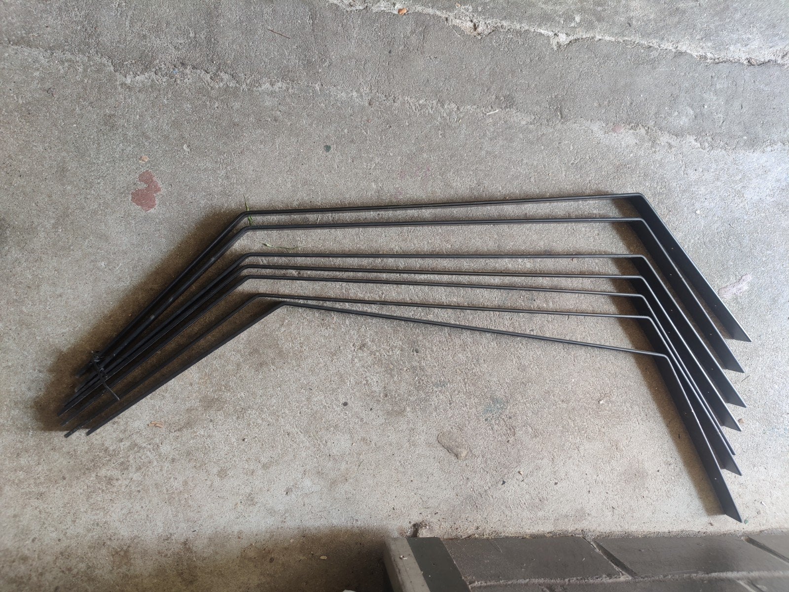 Tuin afscherming voor katten. Beugels voor gaas., Ophalen of Verzenden