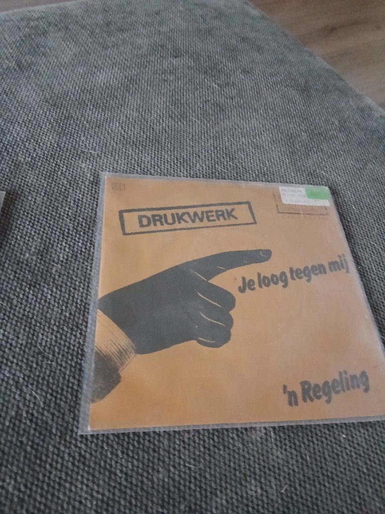 Singel vinyl, Gebruikt, Overige formaten, Ophalen of Verzenden, Levenslied of Smartlap