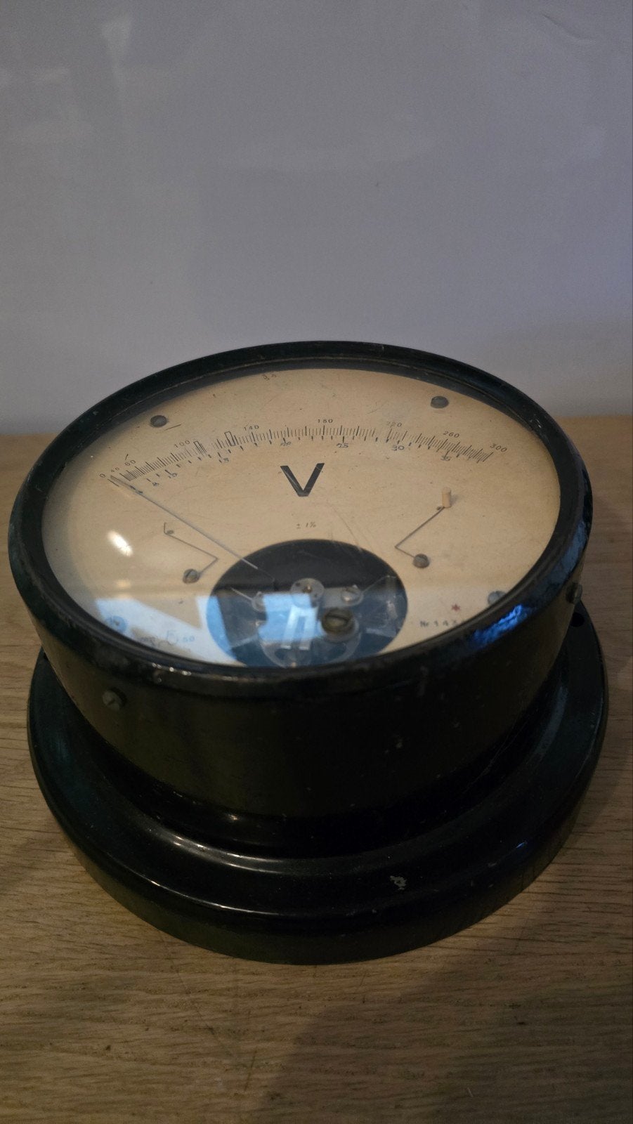Vintage Voltmeter - Decoratief Meetinstrument, Ophalen of Verzenden