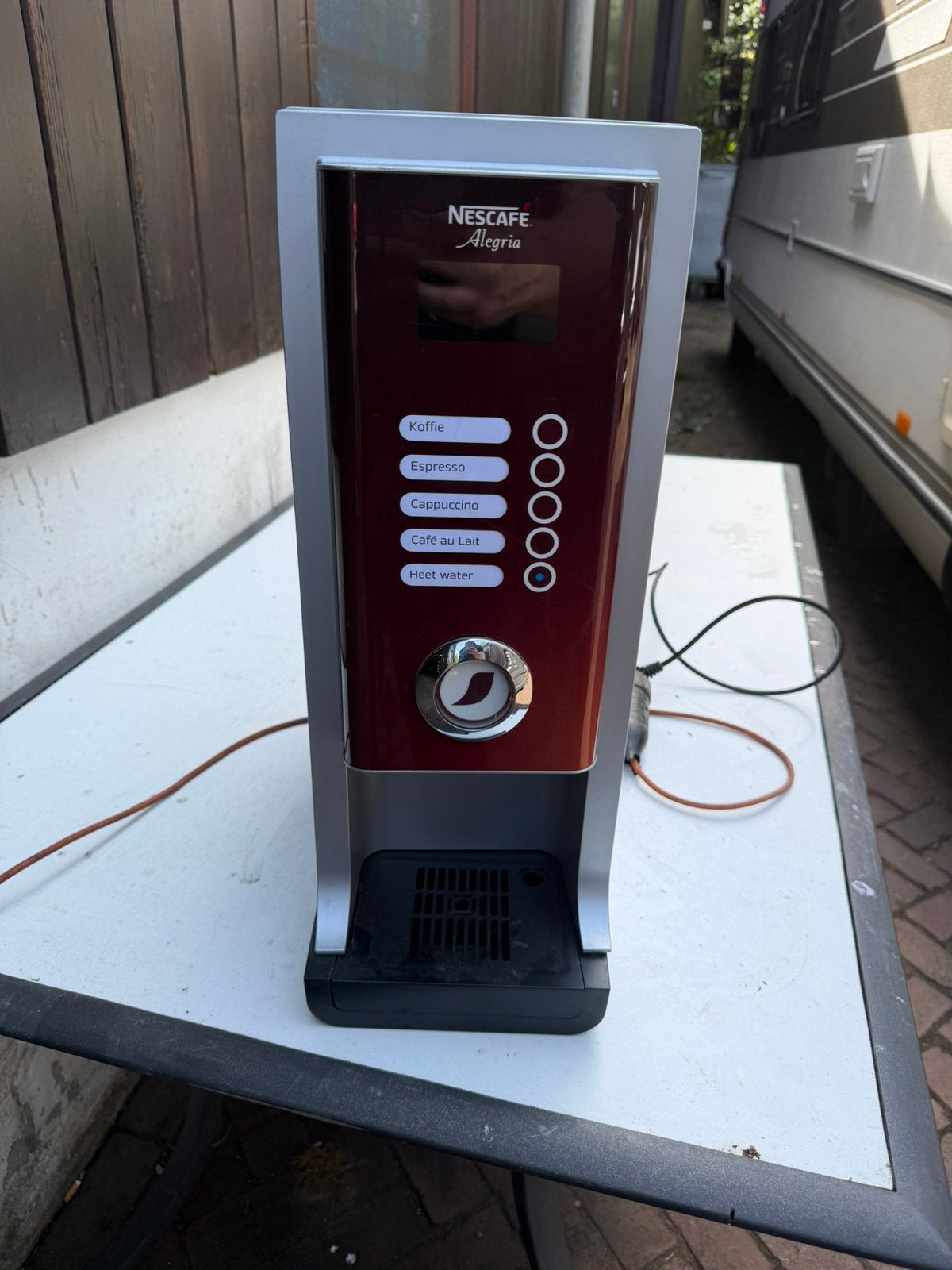 Nescafe Alegria, 10 kopjes of meer, Ophalen of Verzenden, Zo goed als nieuw, Koffiemachine