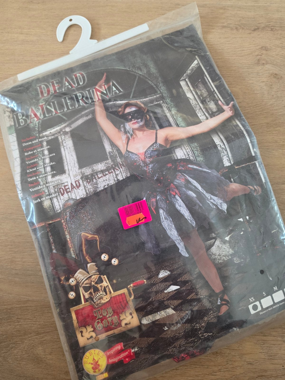nieuwe deadballerina outfit maat XS, Ophalen of Verzenden, Nieuw, Maat 34 (XS) of kleiner, Carnaval