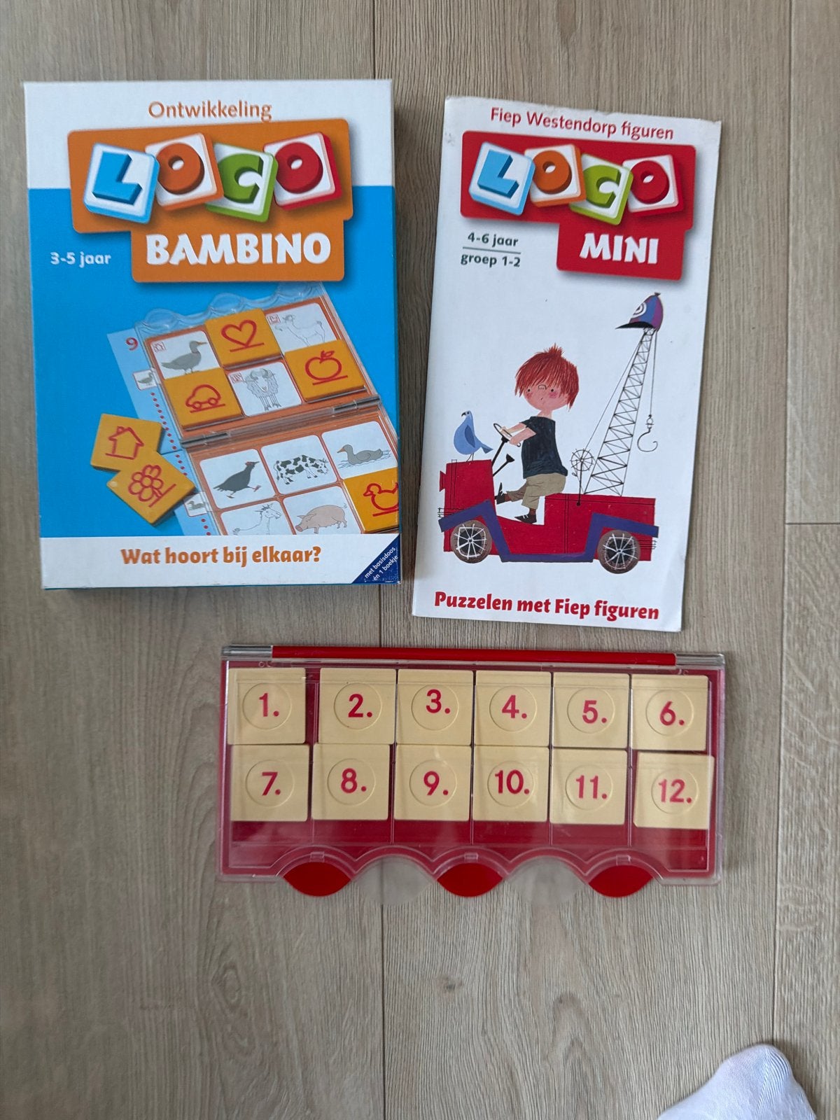 Loco Bambino & Mini: Educatieve Spellen voor Kinderen, Ophalen of Verzenden, Gebruikt, Puzzelen