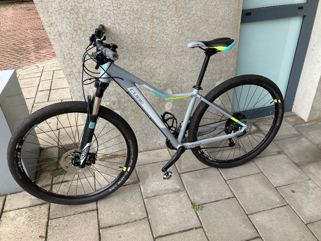 cube dames mountainbike 17 inch/ 29 inch wielen, Hardtail, 45 tot 49 cm, Zo goed als nieuw, Dames