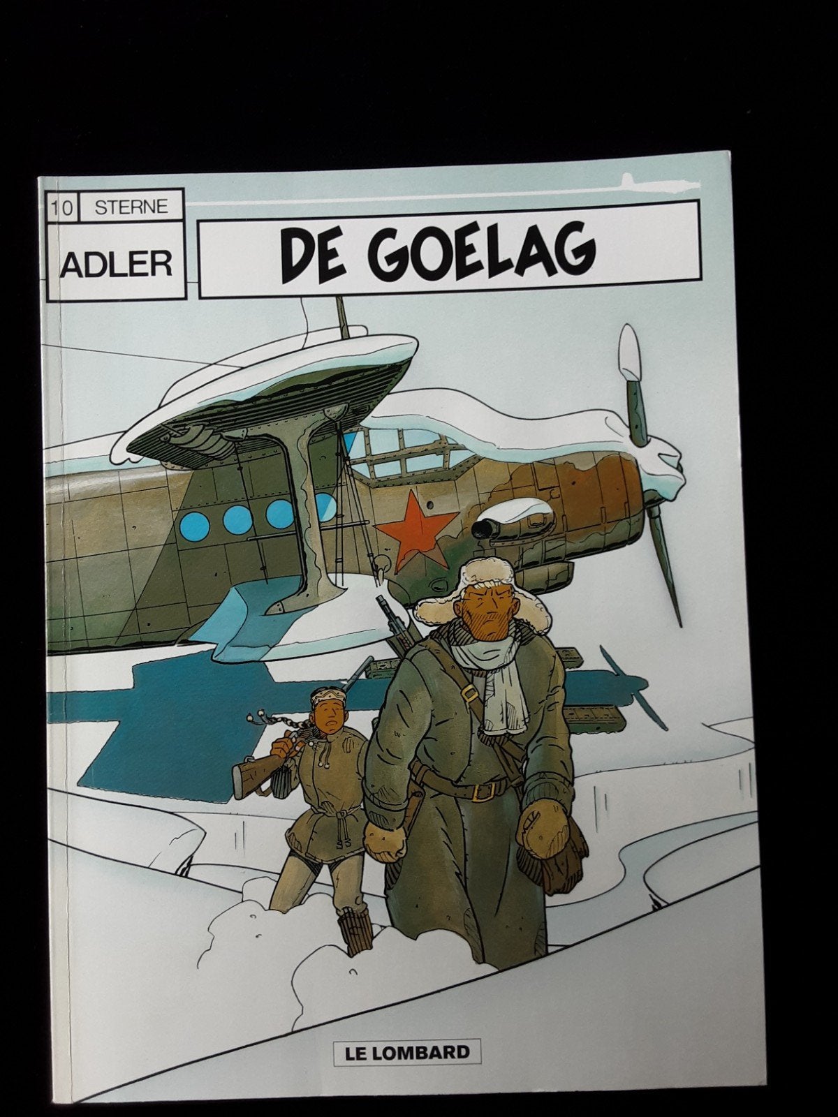 Adler - De Goelag (eerste druk), Boeken, Eén stripboek, Ophalen of Verzenden, Zo goed als nieuw, René Sterne