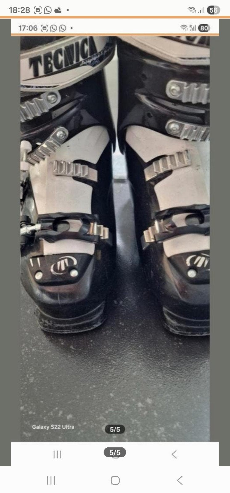 Skischoenen, Gebruikt, Schoenen, Skiën, Minder dan 100 cm