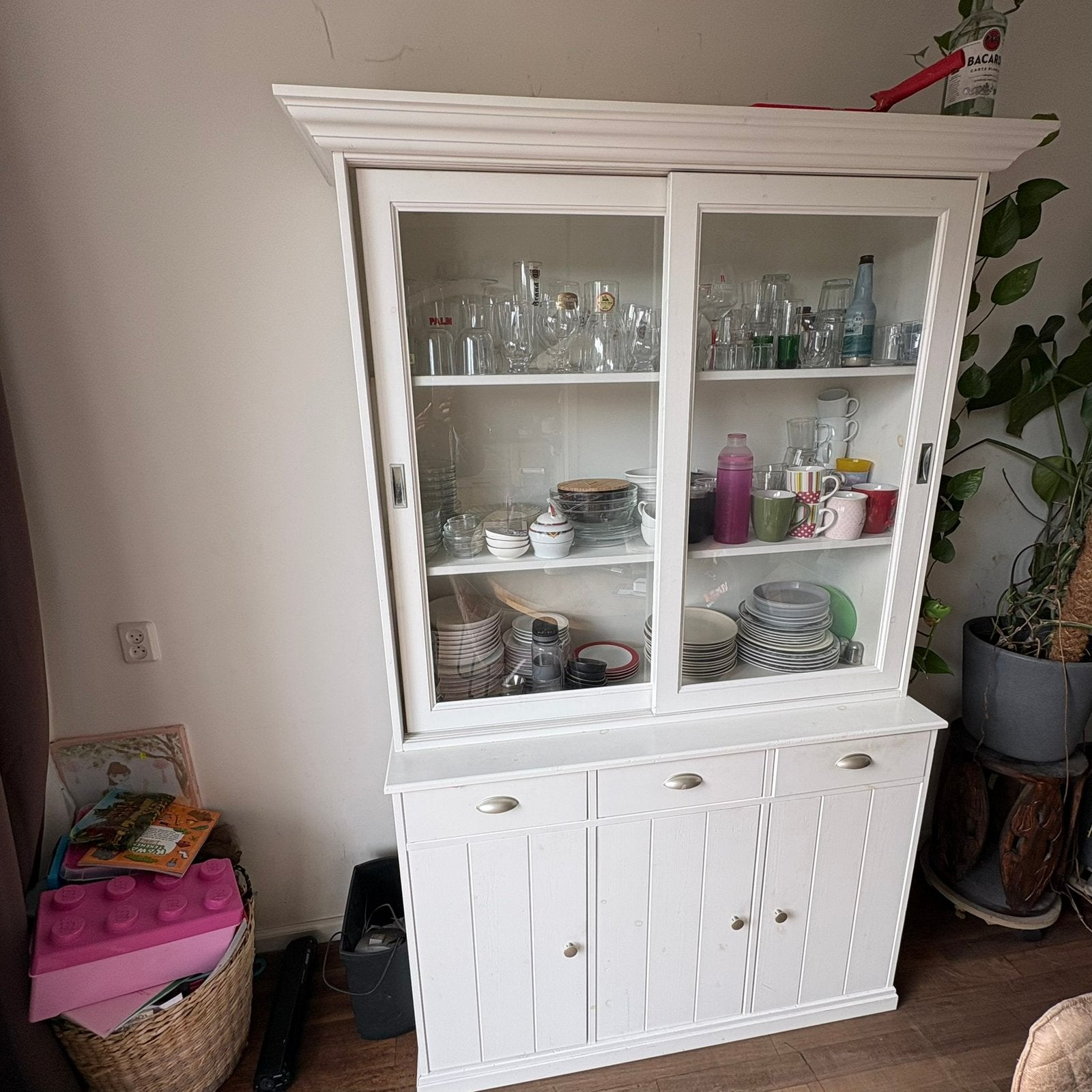 Kast, Huis en Inrichting, Kasten | Buffetkasten, Ophalen, Gebruikt, 100 tot 150 cm, 25 tot 50 cm