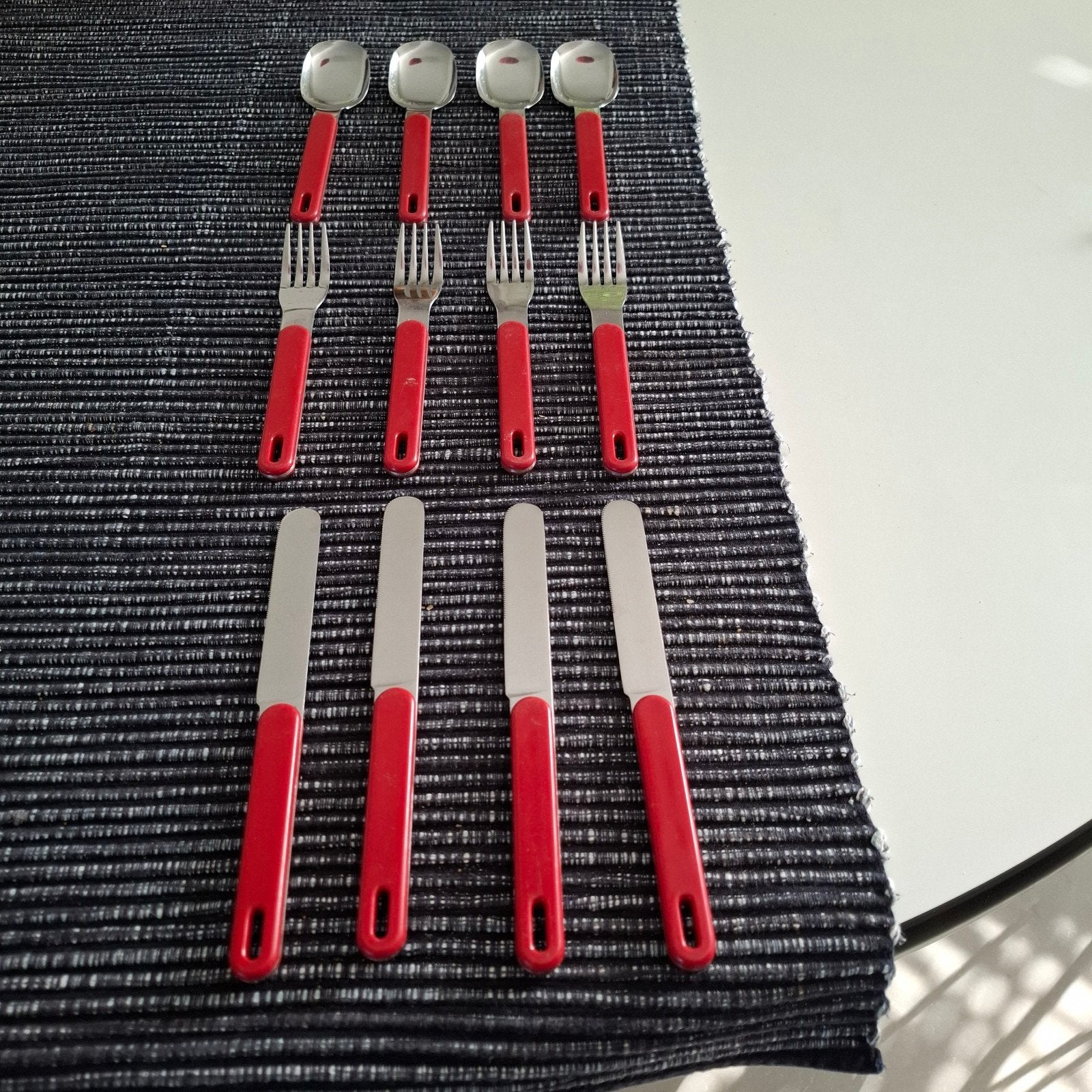 Mepal jaren 90 Reis Bestek set 12delig, Ophalen