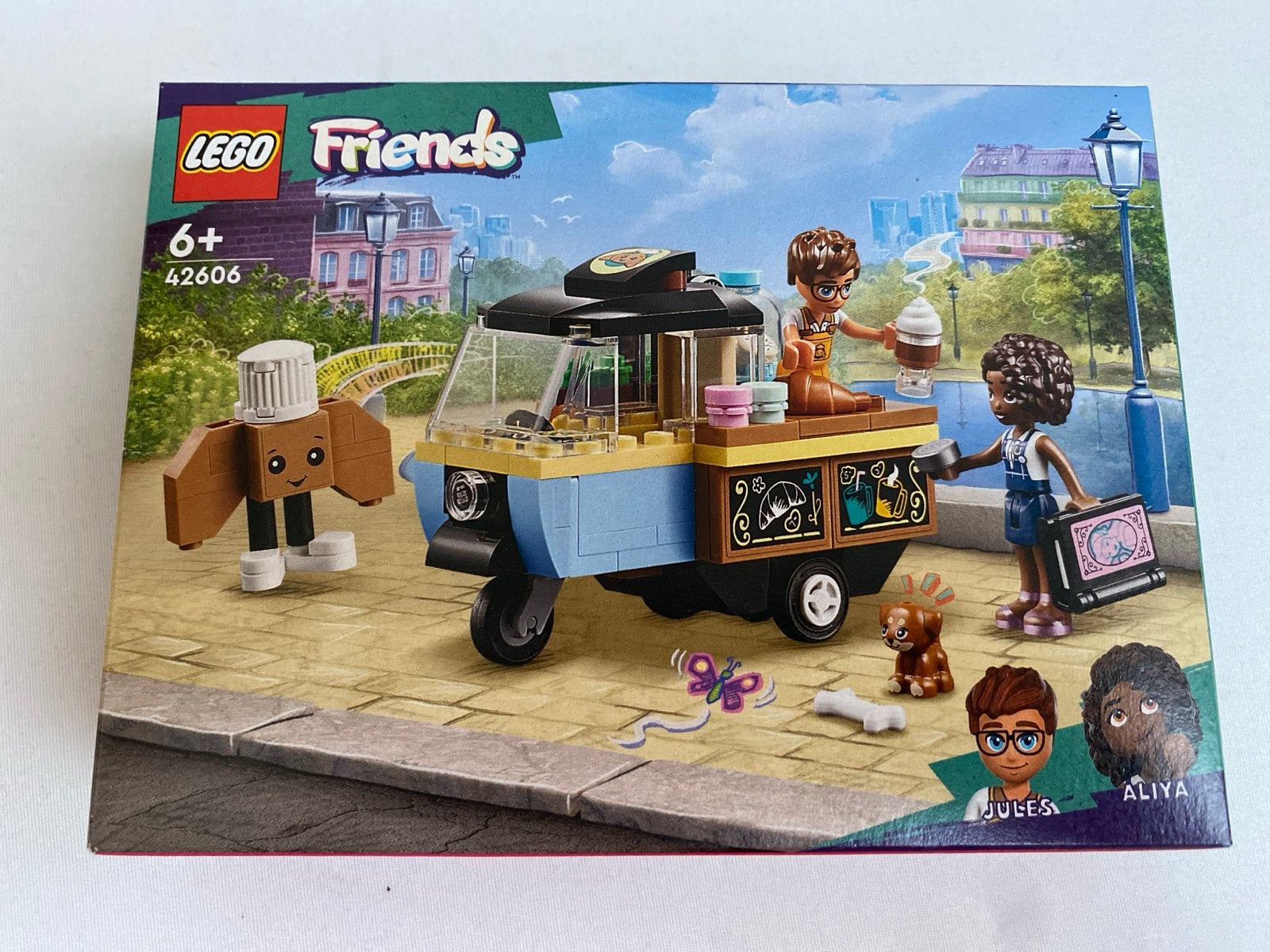LEGO Friends 42606 Mobiele Koffiebar - Nieuw in doos, Nieuw, Friends, Ophalen of Verzenden, Complete set