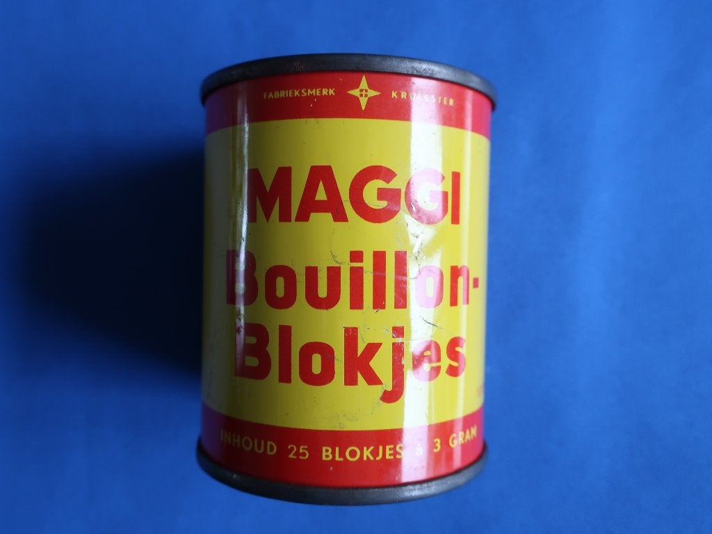 ANTIEK BLIKJE MAGGIE, Ophalen of Verzenden, Zo goed als nieuw, Overige