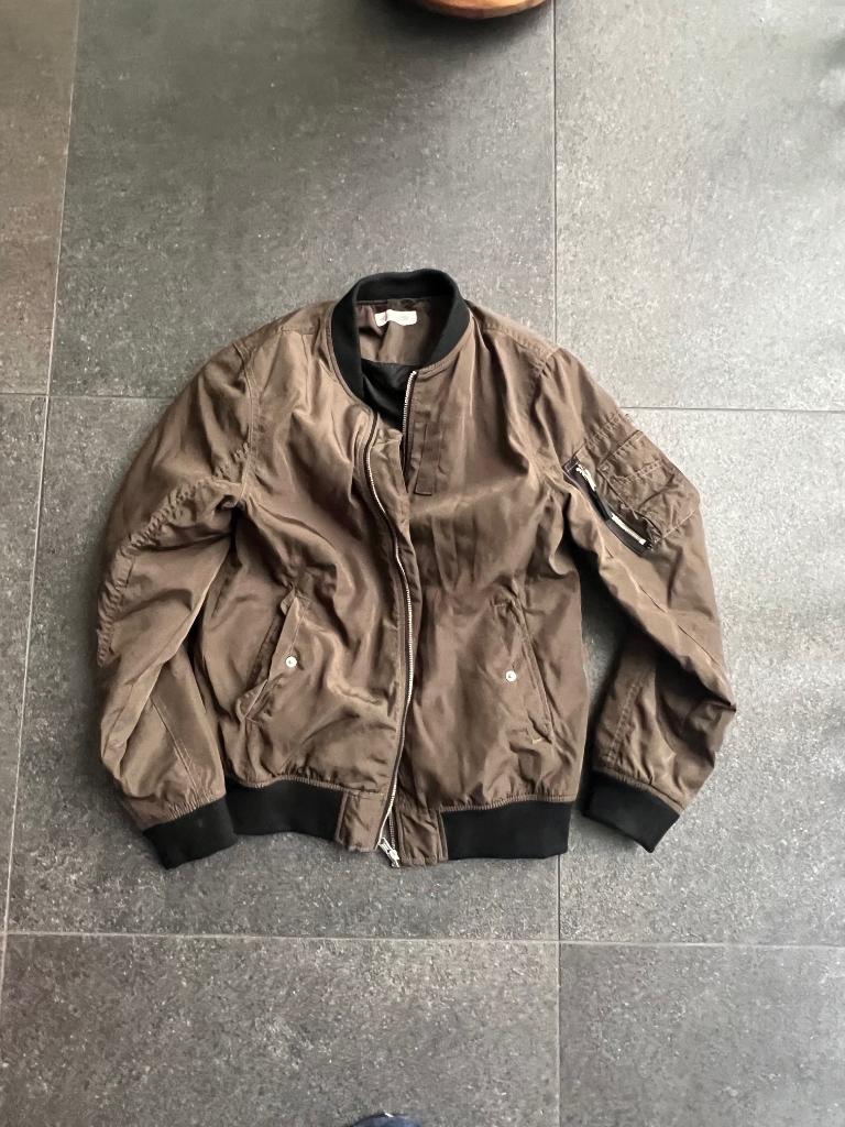 H&M bomber jacket bomberjacket maat 164 kinderjas jas, Ophalen, Meisje, Jas