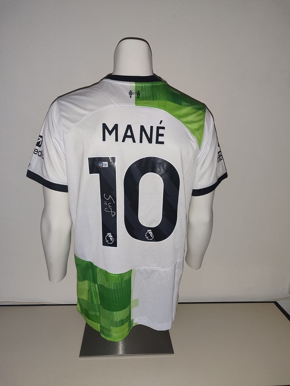 Liverpool shirt gesigneerd door Sadio Mané met Certificaat, Ophalen of Verzenden, Nieuw, Buitenlandse clubs, Shirt