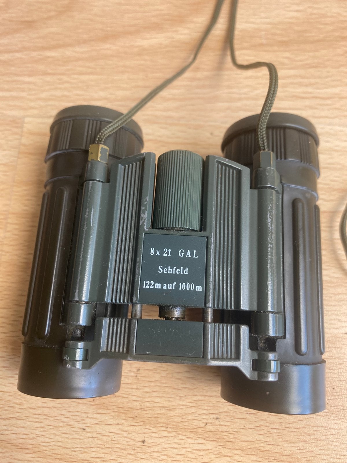 8x21 Sehfeld GAL 122m auf 1000m mini verrekijker, Ophalen of Verzenden, Zo goed als nieuw, 8 tot 12x