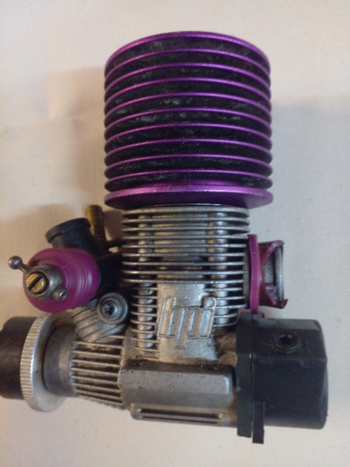 HPI Nitro Motor met Losi uitlaat - Ideaal voor 1/10 RC, Gebruikt, Ophalen of Verzenden, Schaal 1:10, Onderdeel