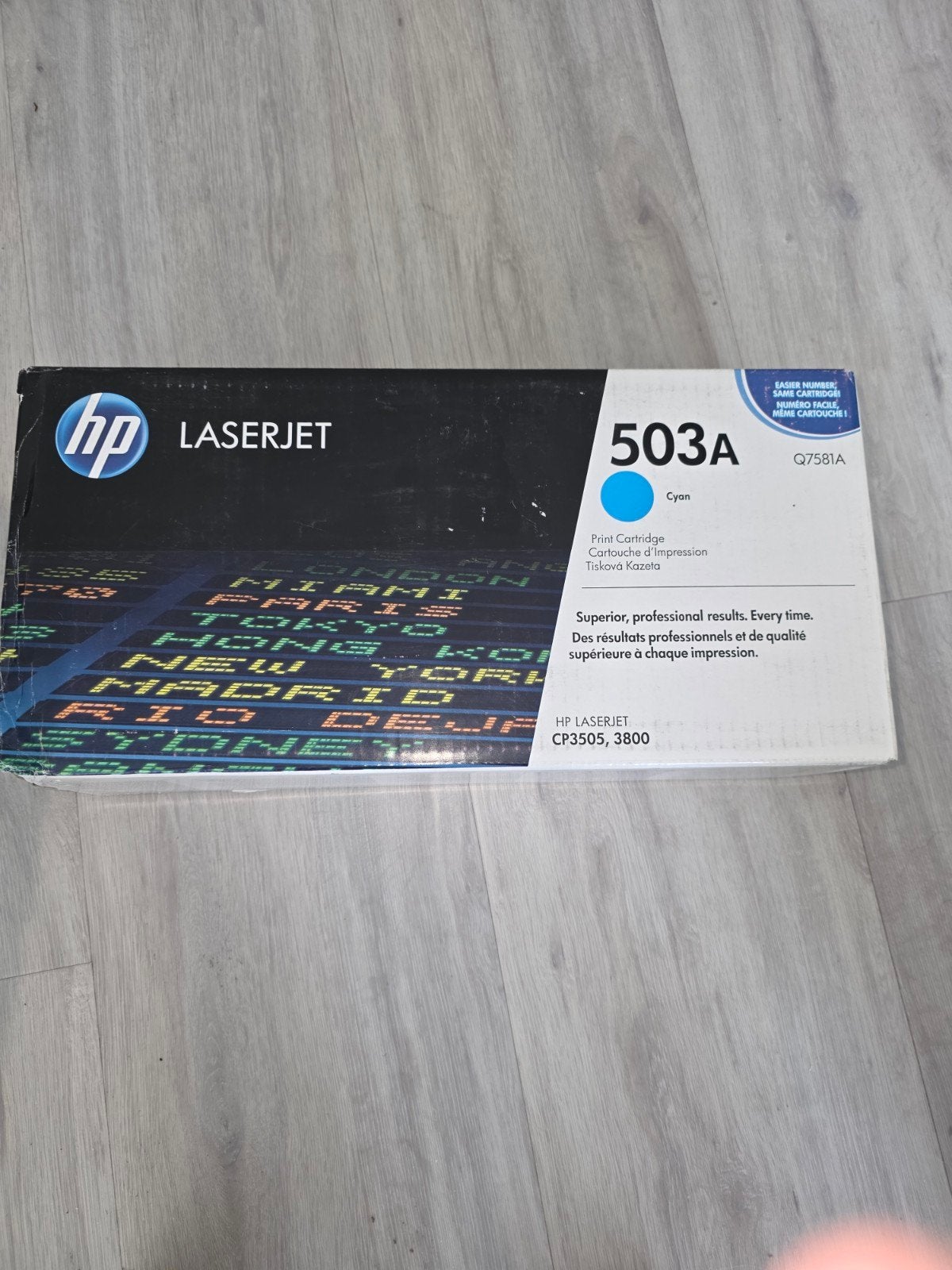 HP LaserJet 503A Q7581A Cyaan Toner Cartridge, Ophalen of Verzenden, Nieuw, Toner, HP