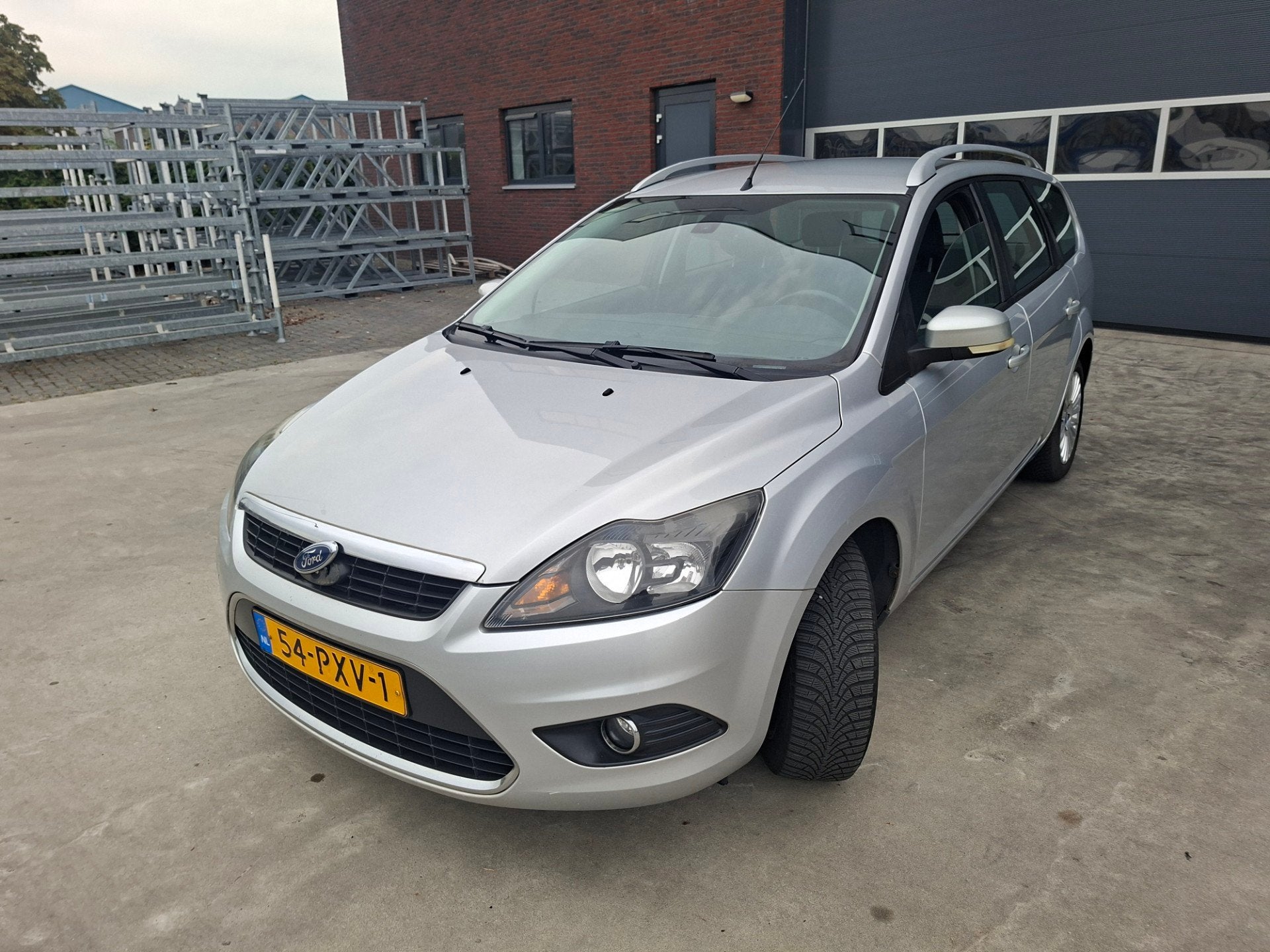 Ford Focus Wagon 1.6 TDCi Limited Airco/ECC /LMV Euro 5, Euro 5, Stof, Gebruikt, Zwart