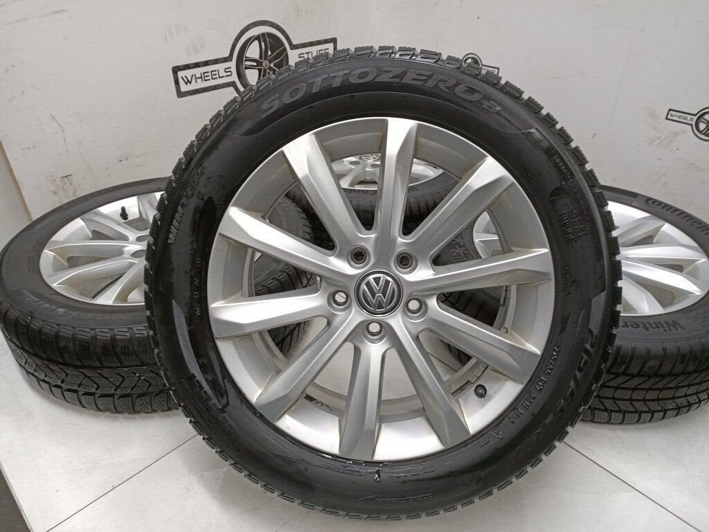 VW Passat B8 velgen 17"inch winterbanden 5x112, Ophalen, Gebruikt, 17 inch, Banden en Velgen