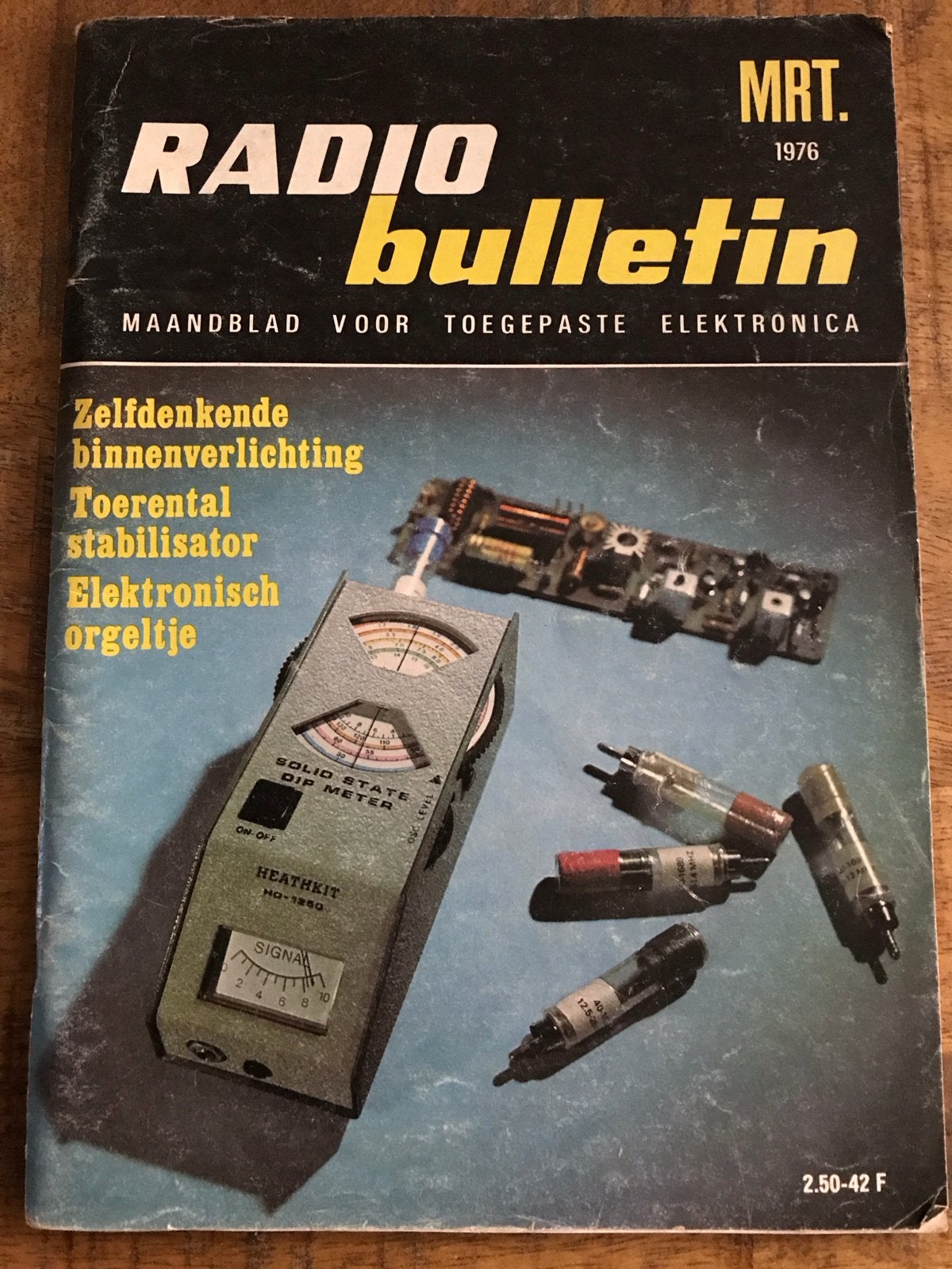 Radio Bulletin Maart 1976 - Maandblad Elektronica, Ophalen of Verzenden, Gelezen, Overige typen