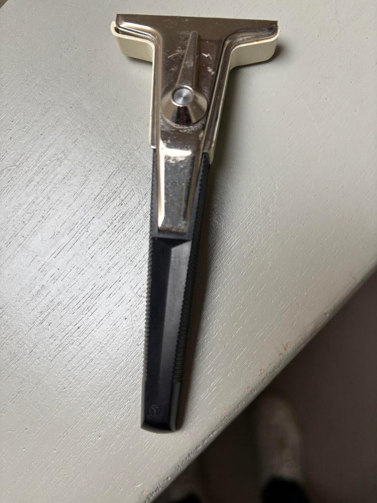 scheermes gilette techmatic adjustable ca 1964, Verzenden, Zo goed als nieuw, Gebruiksvoorwerp