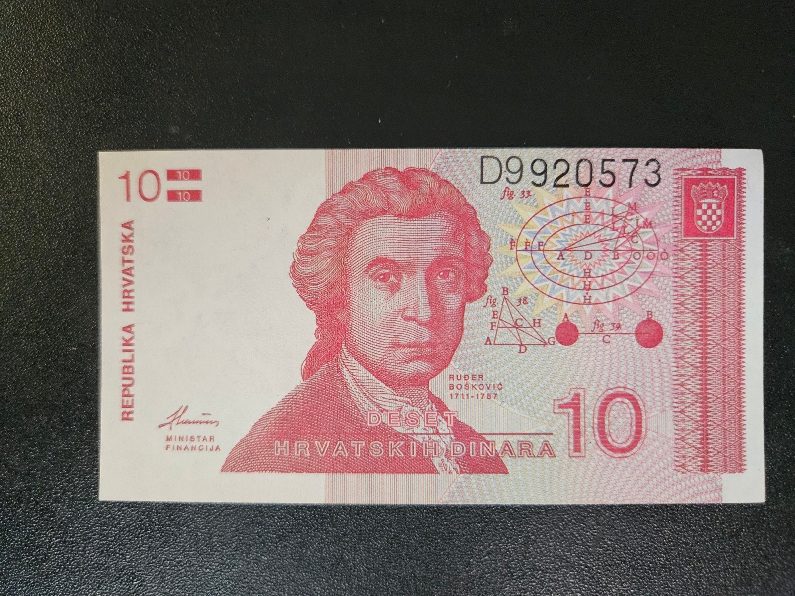 Kroatië pick 18a 1991 UNC, Postzegels en Munten, Bankbiljetten | Europa | Niet-Eurobiljetten, Verzenden, Overige landen, Los biljet