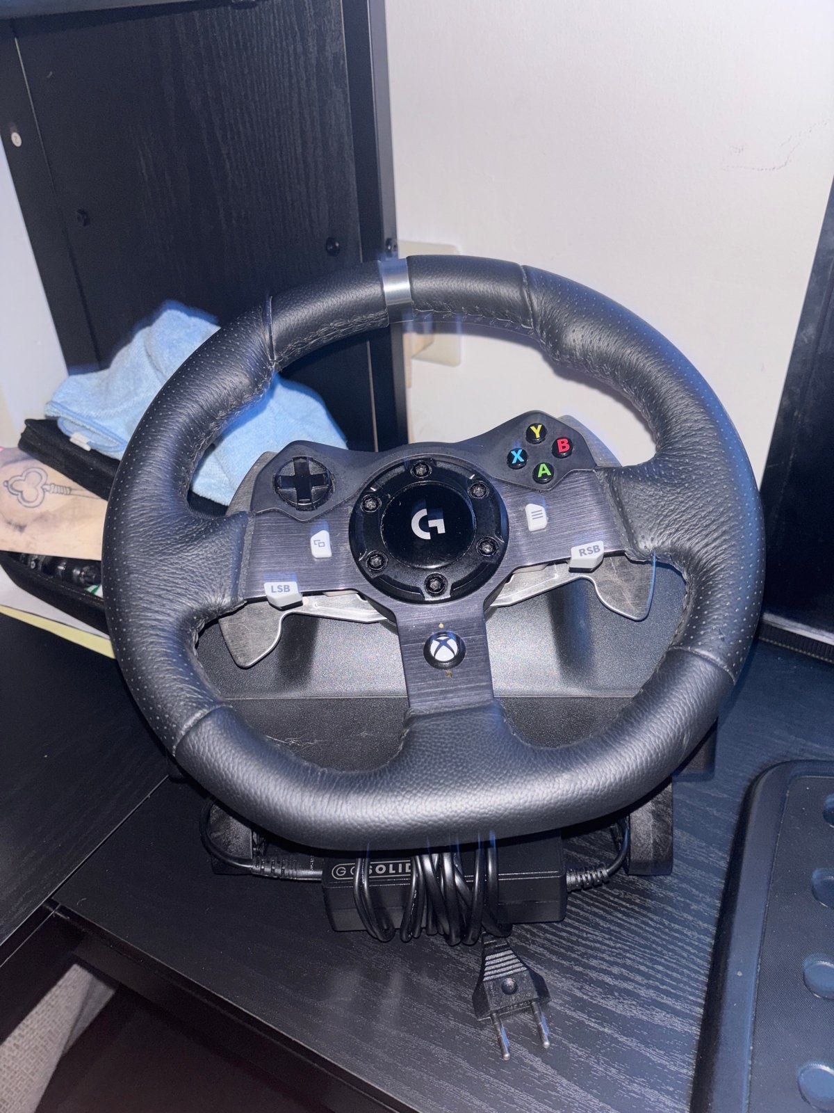 Logitech G920 Driving Force racestuur met pedalen en shifter, Ophalen, Racestuur, Gebruikt, Xbox