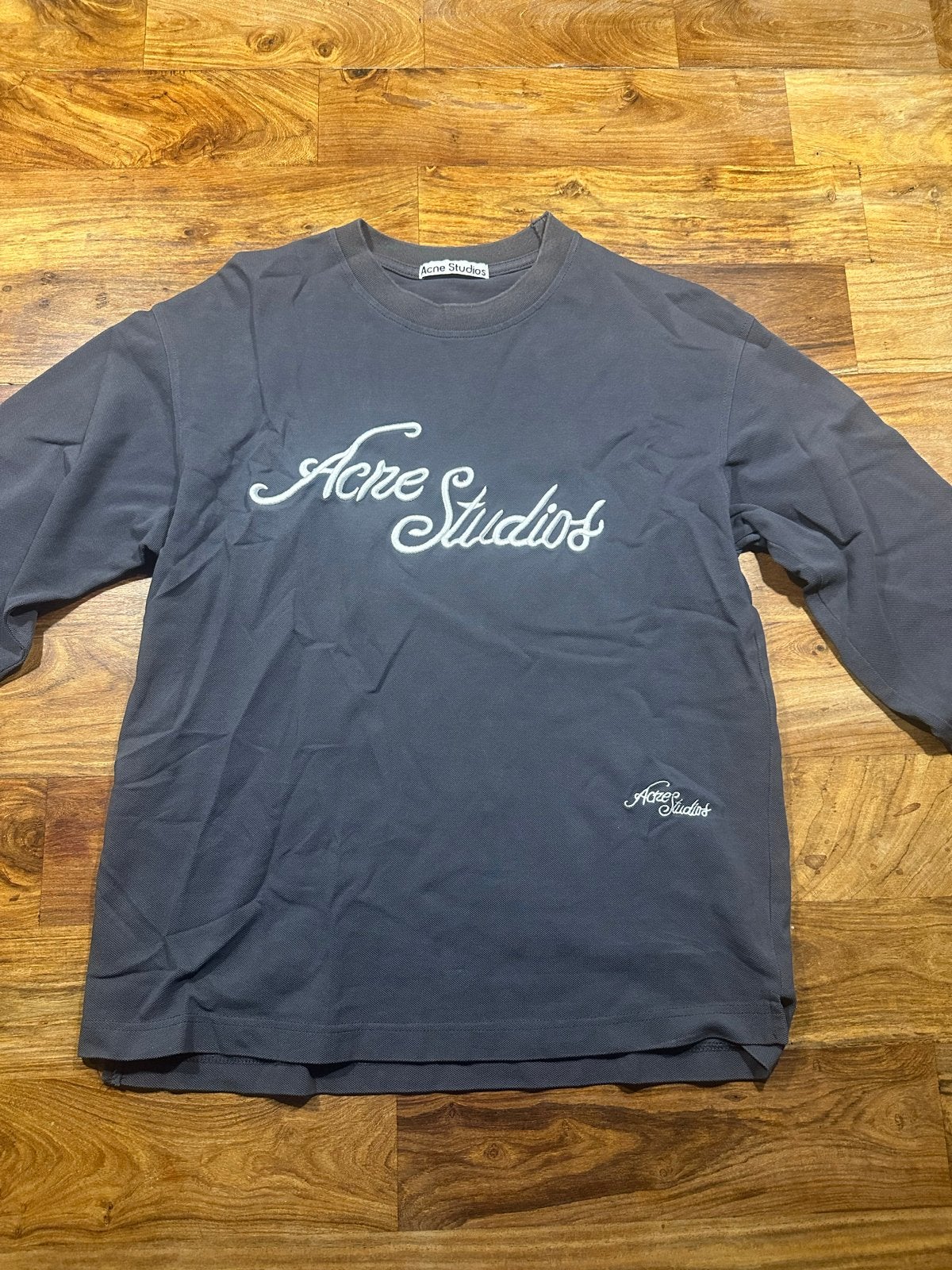 Acne Studios Longsleeve Maat M, Verzenden, Gedragen, Maat 48/50 (M), Grijs