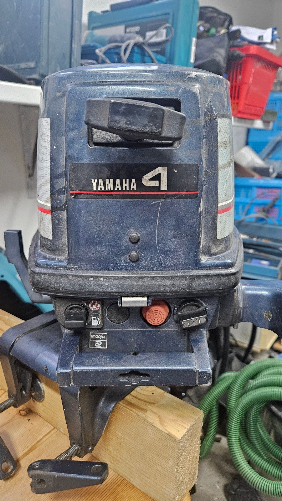 Yamaha 4PK Buitenboordmotor, Watersport en Boten, Ophalen, Gebruikt, Minder dan 5 pk, Buitenboordmotor