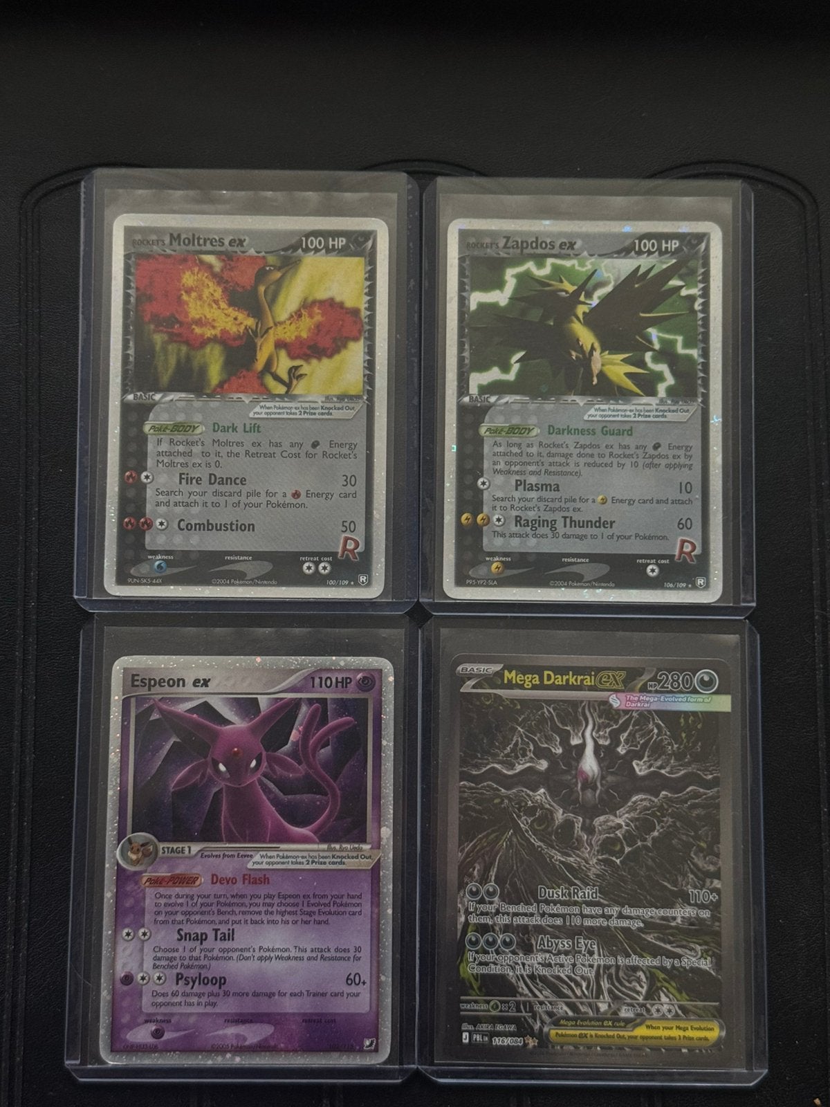 Pokemon Vintage bangers en een darkrai, Ophalen of Verzenden, Zo goed als nieuw
