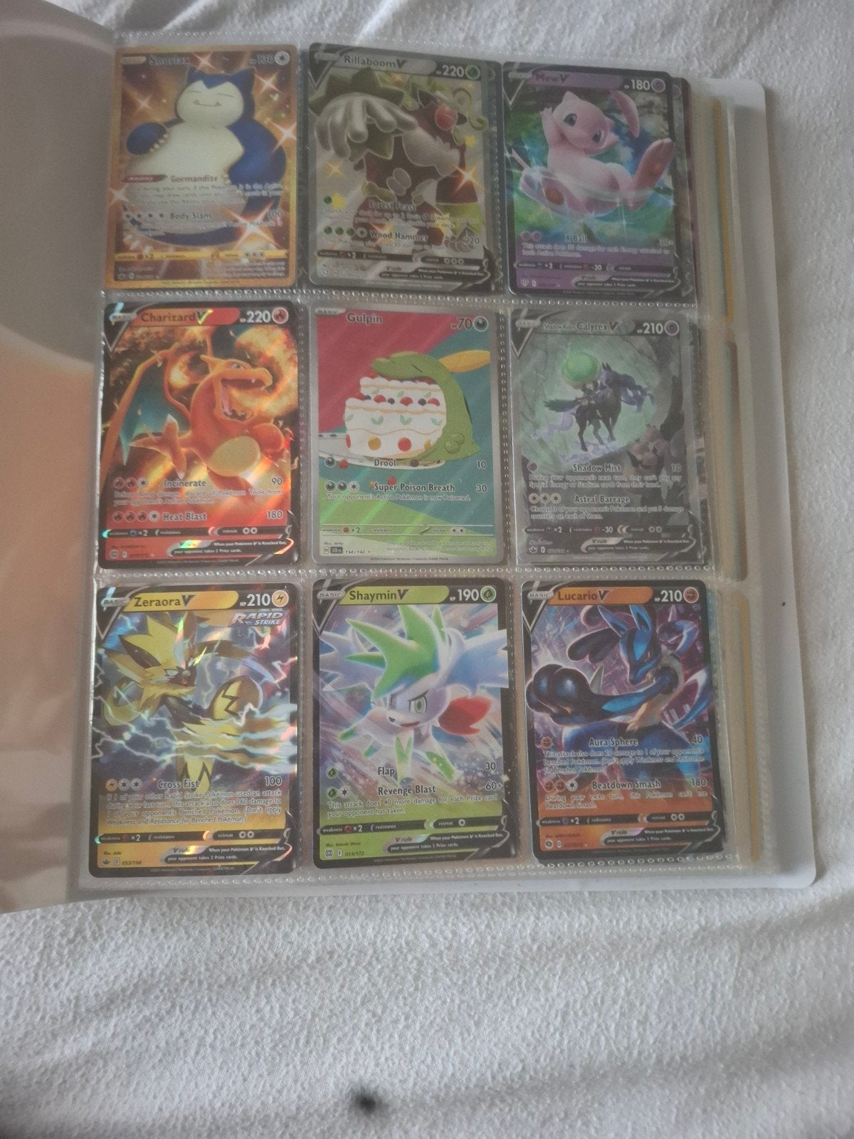 Grote collectie Pokémon kaarten - V, VMAX, Full Art, Shiny, Ophalen, Zo goed als nieuw, Meerdere kaarten
