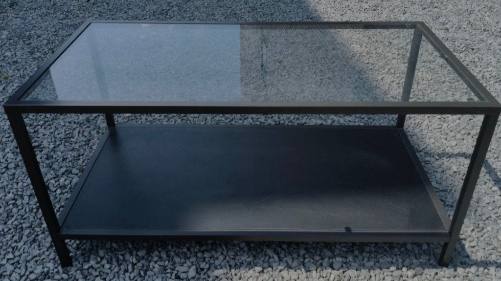 Ikea VITTSJÖ Salontafel/ tv meubel, Ophalen, Gebruikt, 50 tot 100 cm, Minder dan 100 cm
