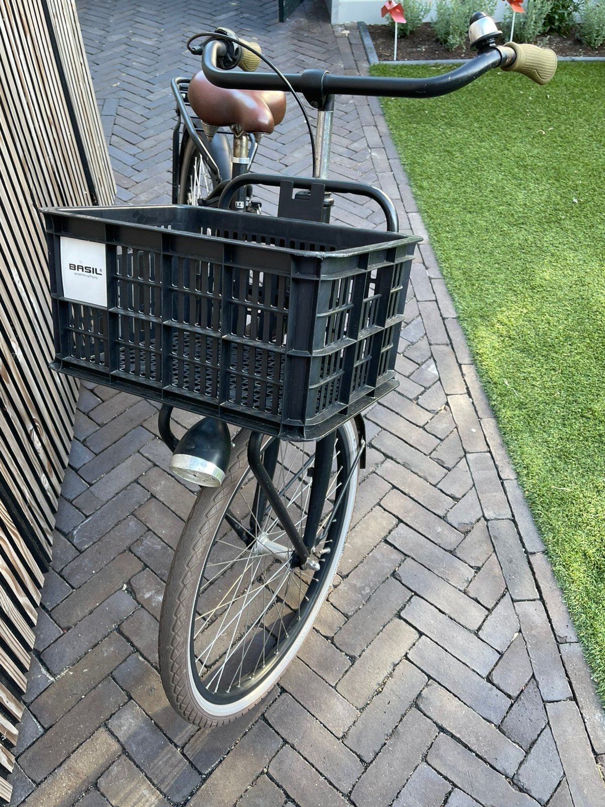 Transportfiets Cortina U4 - Zwart - 3 versnellingen 24 inch, Ophalen, Terugtraprem, Versnellingen, Gebruikt