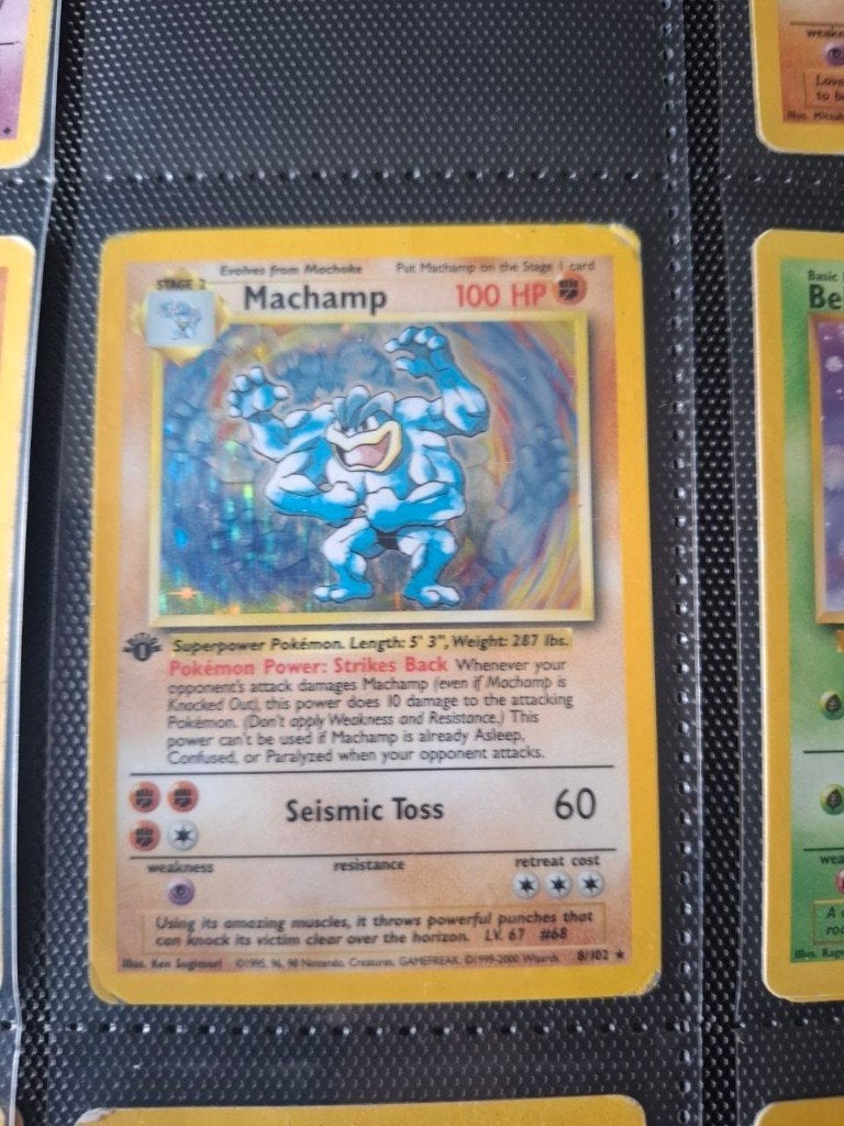 Pokemon kaarten base set, jungle en fossil, Ophalen of Verzenden, Zo goed als nieuw, Meerdere kaarten