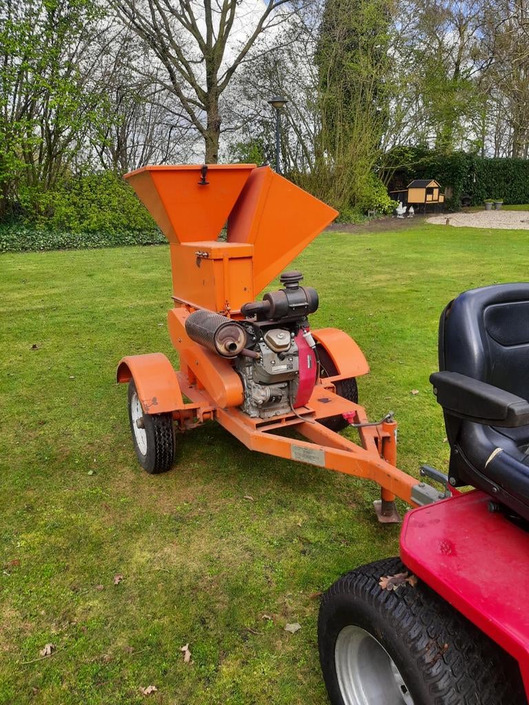Hakselaar 20pk Honda motor elektrisch gestart, Tuin en Terras, Hakselaars, Ophalen of Verzenden