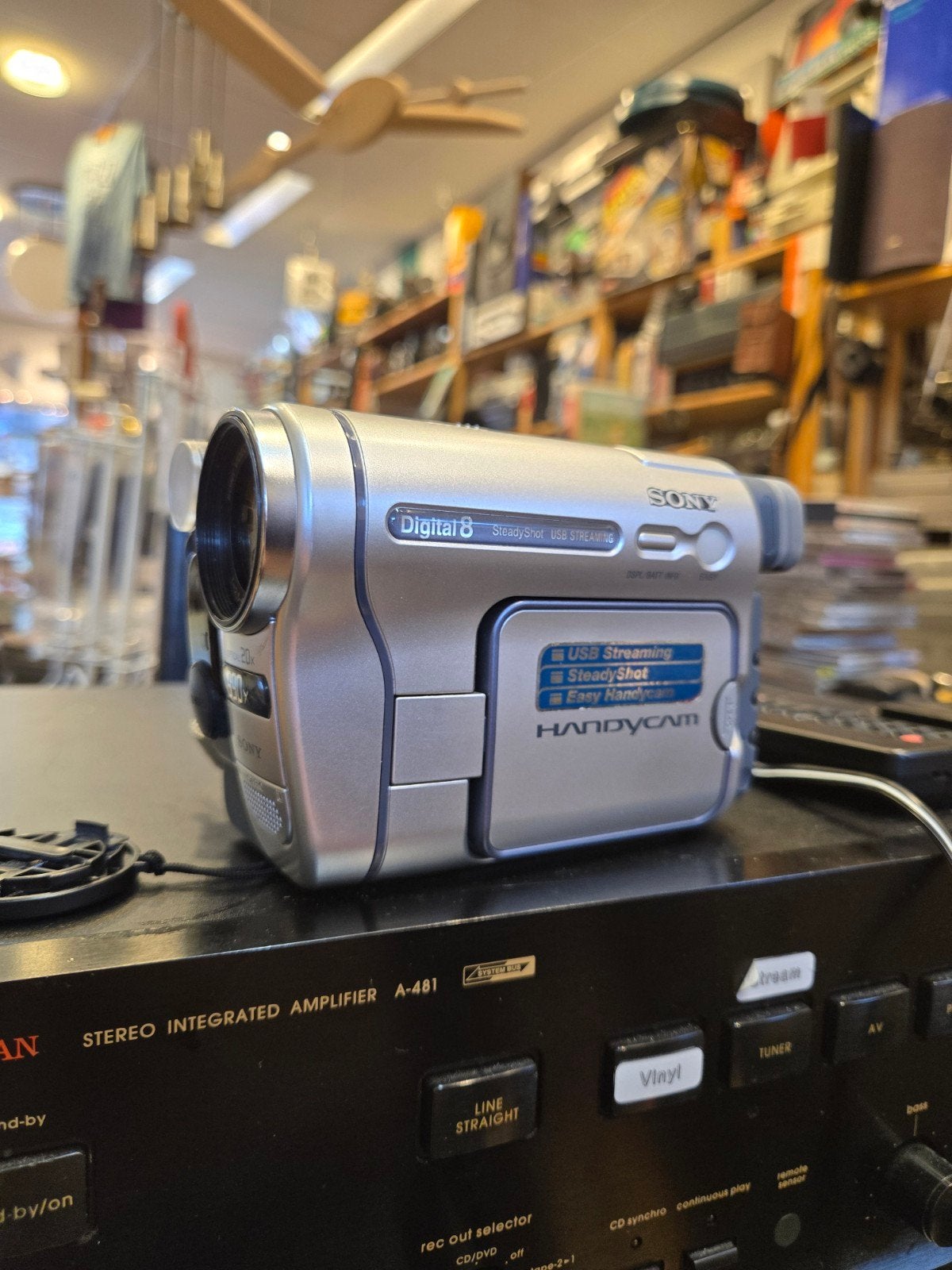 Sony digital 8 DCR-TRV255e digitaal 8 handycam nightvision, Audio, Tv en Foto, 20x of meer, Overige soorten, Ophalen of Verzenden