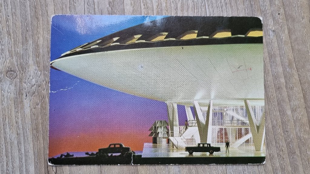 Evoluon Eindhoven Philips Europese rondvlucht 1891-1966, Verzamelen, Ophalen of Verzenden, 1960 tot 1980, Gelopen, Noord-Brabant