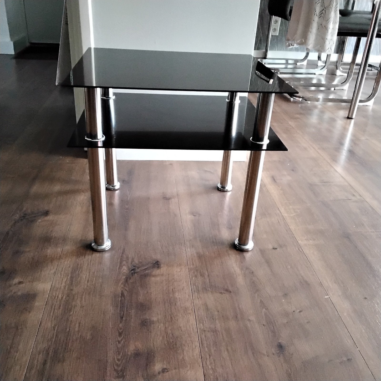 Bijzettafel, Minder dan 45 cm, Minder dan 55 cm, Verzenden, Vierkant
