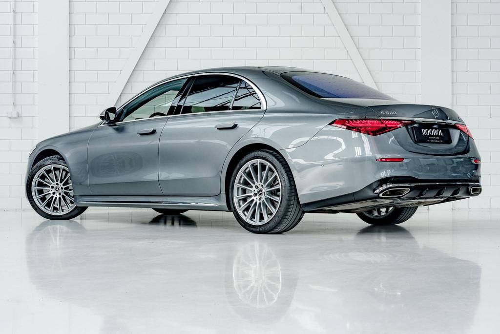 Mercedes-Benz S-klasse 500 4MATIC AMG Line | Panoramadak | B, Auto's, Mercedes-Benz, Automaat, Gebruikt, Euro 6, Leder