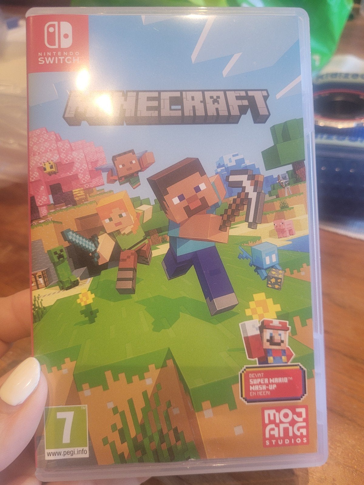 Minecraft Nintendo Switch Game - Inclusief Super Mario Mash, Ophalen of Verzenden, Gebruikt