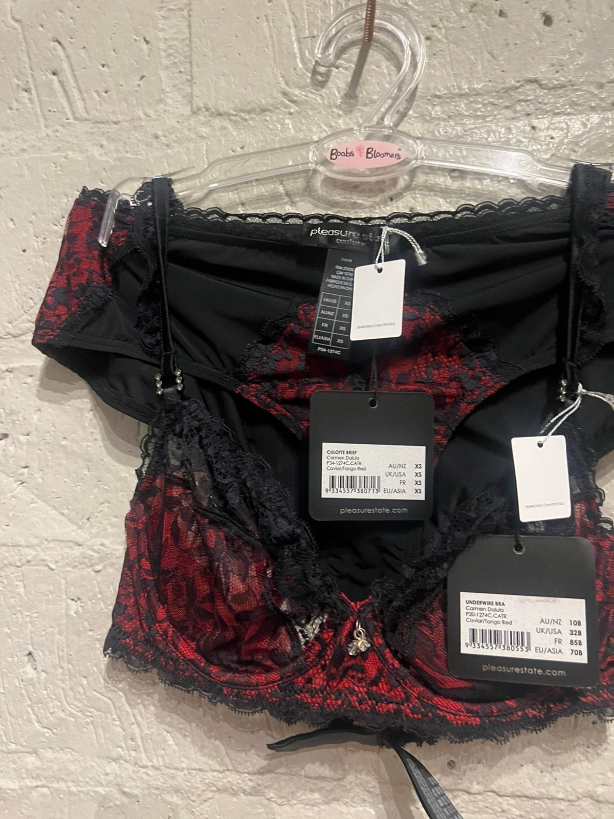 Pleasure State bh maat 70B slip 36  NIEUW!! Set Nu €20,-, Kleding | Dames, Ondergoed en Lingerie, Ophalen of Verzenden, Setje