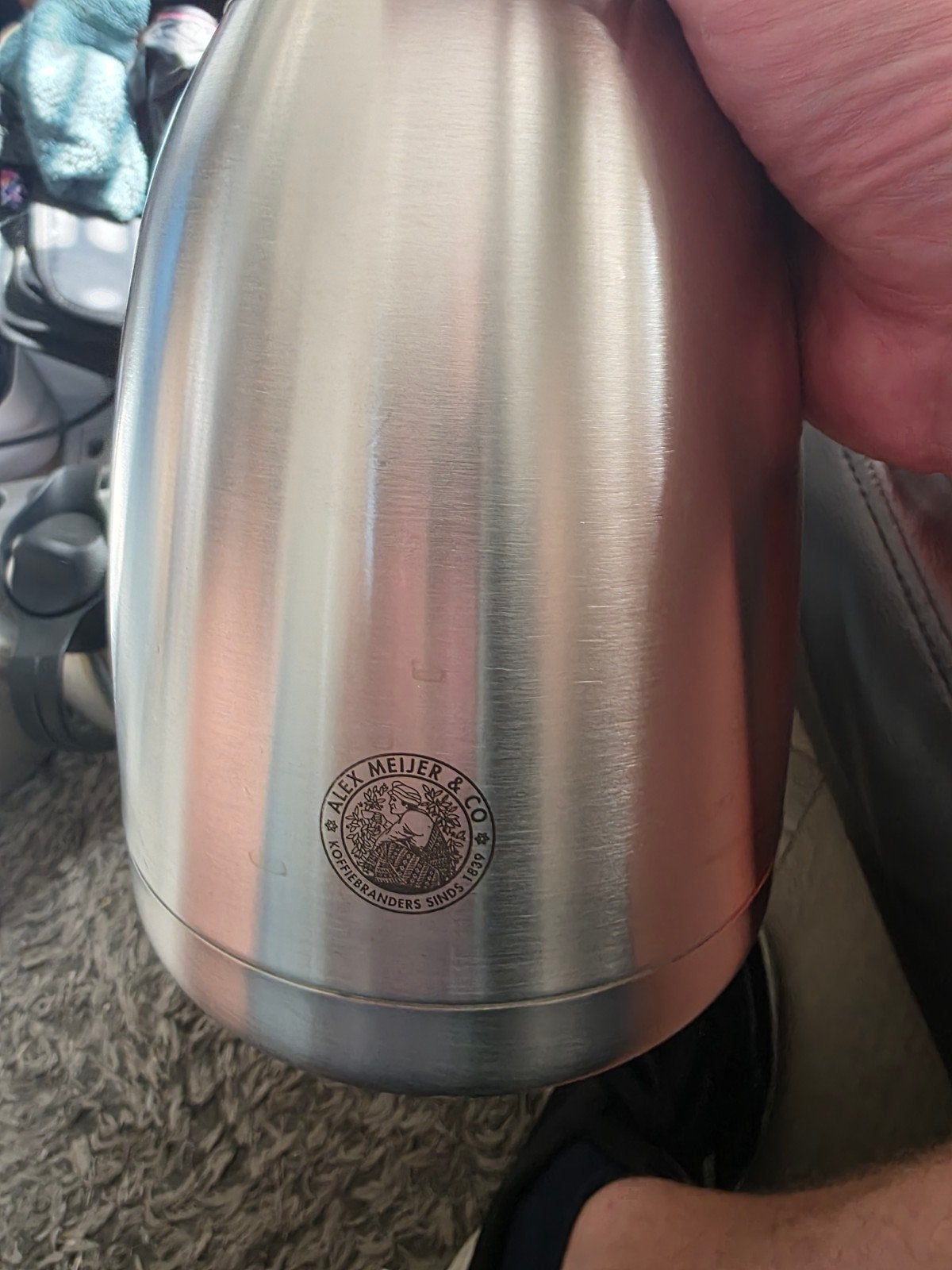 3x Alex Meijer RVS thermoskan / koffiekan, Ophalen of Verzenden, Zo goed als nieuw